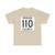 Bergen County 110 (New Jersey) (Road Sign) T-Shirt