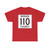 Bergen County 110 (New Jersey) (Road Sign) T-Shirt
