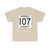Bergen County 107 (New Jersey) (Road Sign) T-Shirt