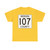 Bergen County 107 (New Jersey) (Road Sign) T-Shirt