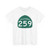 California 259 (California) (Road Sign) T-Shirt