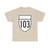 Carretera estatal 103 (Mexico) (Road Sign) T-Shirt
