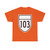Carretera estatal 103 (Mexico) (Road Sign) T-Shirt
