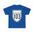 Carretera estatal 103 (Mexico) (Road Sign) T-Shirt