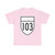 Carretera estatal 103 (Mexico) (Road Sign) T-Shirt