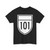 Carretera estatal 101 (Mexico) (Road Sign) T-Shirt