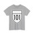 Carretera estatal 101 (Mexico) (Road Sign) T-Shirt
