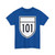 Carretera estatal 101 (Mexico) (Road Sign) T-Shirt