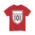 Carretera estatal 101 (Mexico) (Road Sign) T-Shirt