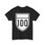 Carretera estatal 100 (Mexico) (Road Sign) T-Shirt