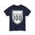 Carretera estatal 100 (Mexico) (Road Sign) T-Shirt
