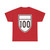 Carretera estatal 100 (Mexico) (Road Sign) T-Shirt