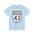 Carretera federal 43D (Mexico) (Road Sign) T-Shirt