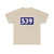 Cesta II. triedy číslo 539 (Slovakia) (Road Sign) T-Shirt