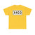 China County Road X403 (China) (Road Sign) T-Shirt
