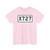 China County Road X727 (China) (Road Sign) T-Shirt