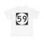 Circle sign 59 (United States) (Road Sign) T-Shirt