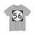 Circle sign 56 (United States) (Road Sign) T-Shirt