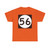 Circle sign 56 (United States) (Road Sign) T-Shirt