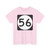 Circle sign 56 (United States) (Road Sign) T-Shirt