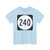 Circle sign 240 small (United States) (Road Sign) T-Shirt
