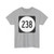 Circle sign 238 small (United States) (Road Sign) T-Shirt