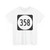Circle sign 358 small (United States) (Road Sign) T-Shirt