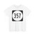 Circle sign 357 small (United States) (Road Sign) T-Shirt