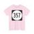 Circle sign 357 small (United States) (Road Sign) T-Shirt