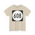 Circle sign 608 small (United States) (Road Sign) T-Shirt