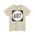 Circle sign 607 small (United States) (Road Sign) T-Shirt