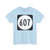 Circle sign 607 small (United States) (Road Sign) T-Shirt