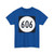 Circle sign 606 small (United States) (Road Sign) T-Shirt