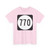 Circle sign 770 small (United States) (Road Sign) T-Shirt