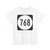Circle sign 768 small (United States) (Road Sign) T-Shirt