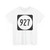 Circle sign 927 small (United States) (Road Sign) T-Shirt