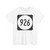 Circle sign 926 small (United States) (Road Sign) T-Shirt