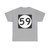 Ellipse sign 59 (United States) (Road Sign) T-Shirt