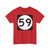 Ellipse sign 59 (United States) (Road Sign) T-Shirt