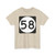 Ellipse sign 58 (United States) (Road Sign) T-Shirt