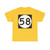Ellipse sign 58 (United States) (Road Sign) T-Shirt
