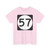 Ellipse sign 57 (United States) (Road Sign) T-Shirt