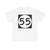 Ellipse sign 55 (United States) (Road Sign) T-Shirt