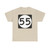 Ellipse sign 55 (United States) (Road Sign) T-Shirt