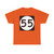 Ellipse sign 55 (United States) (Road Sign) T-Shirt
