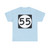 Ellipse sign 55 (United States) (Road Sign) T-Shirt