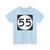 Ellipse sign 55 (United States) (Road Sign) T-Shirt