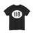 Ellipse sign 118 (United States) (Road Sign) T-Shirt