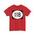 Ellipse sign 118 (United States) (Road Sign) T-Shirt