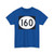 Ellipse sign 160 (United States) (Road Sign) T-Shirt